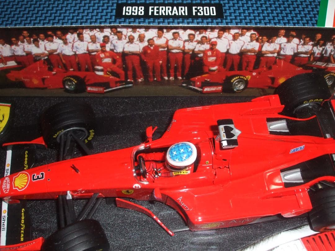 フェラーリ　F３００　ミハエル・シューマッハ　＃３　限定品　マテル　１／１８