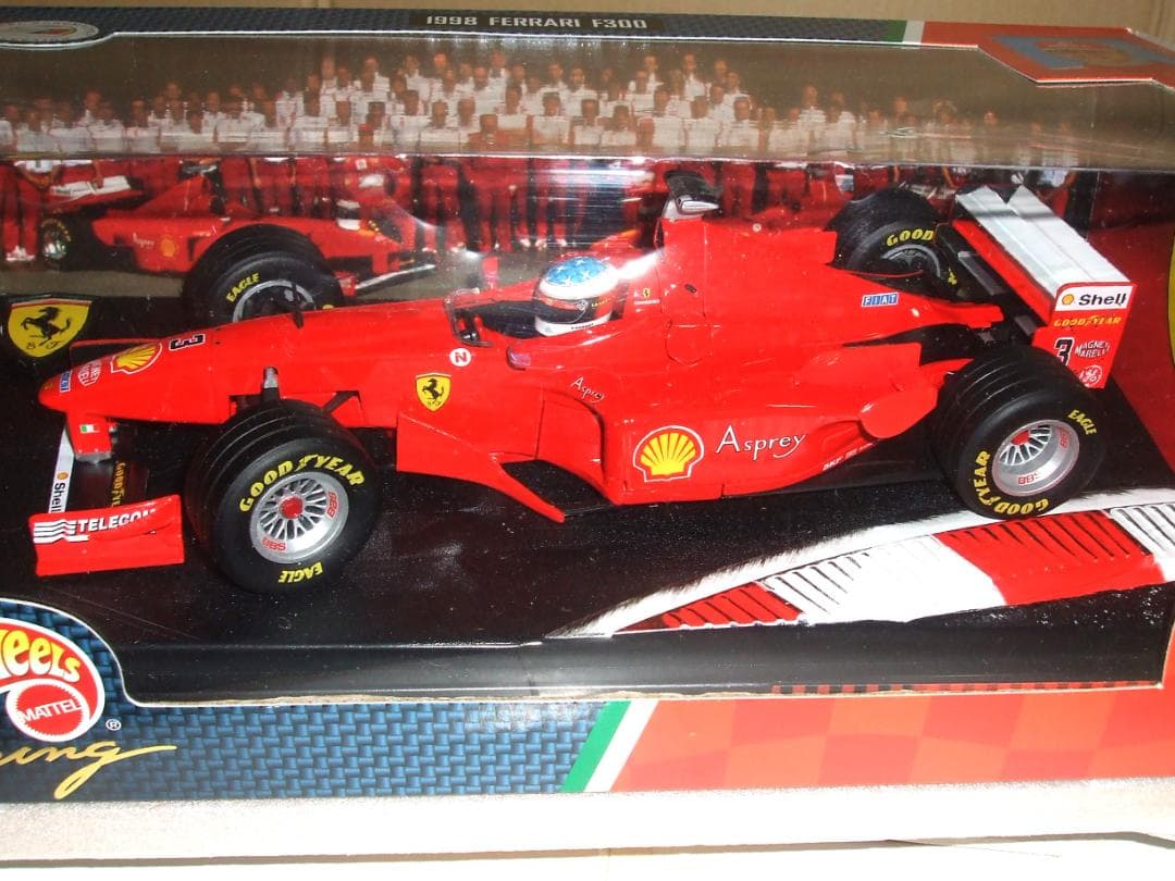 フェラーリ　F３００　ミハエル・シューマッハ　＃３　限定品　マテル　１／１８