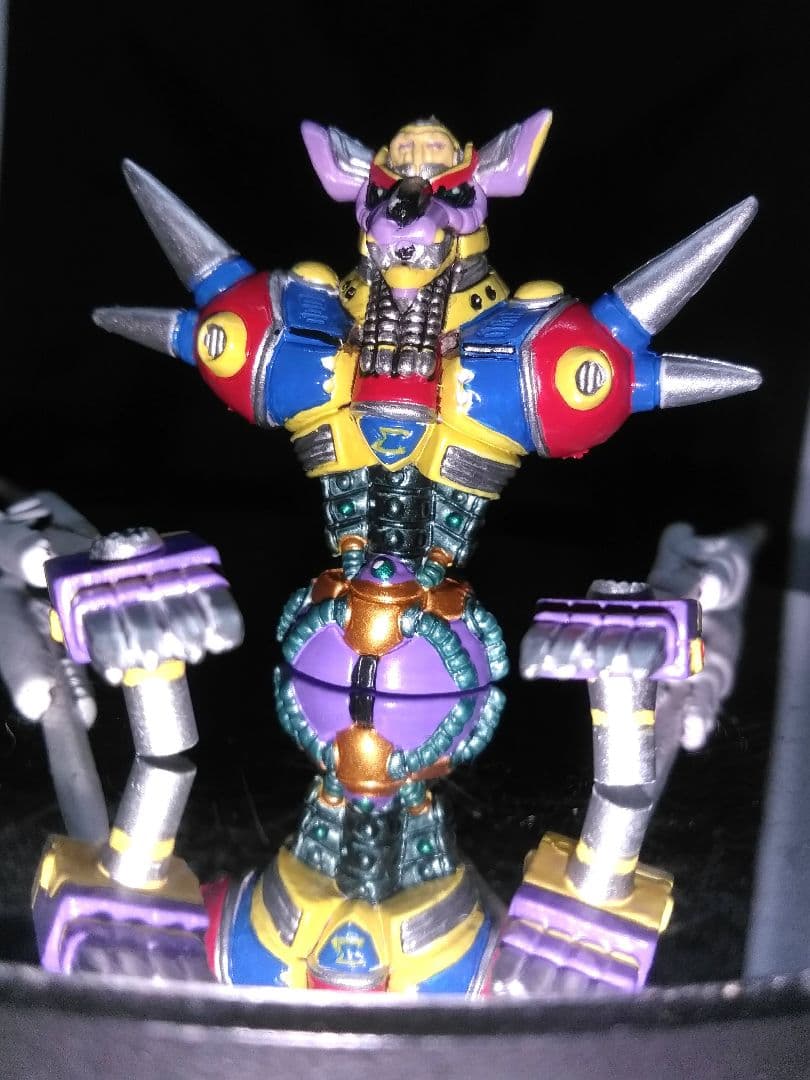 ロックマンX フィギュア 消しゴム ウルフシグマ 　塗装品