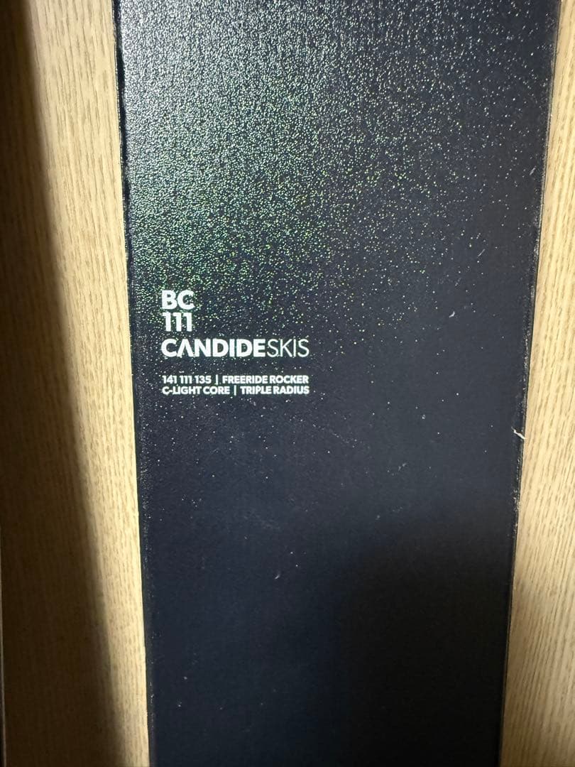 CANDIDE SKIS BC 111 181cm G3シール付き