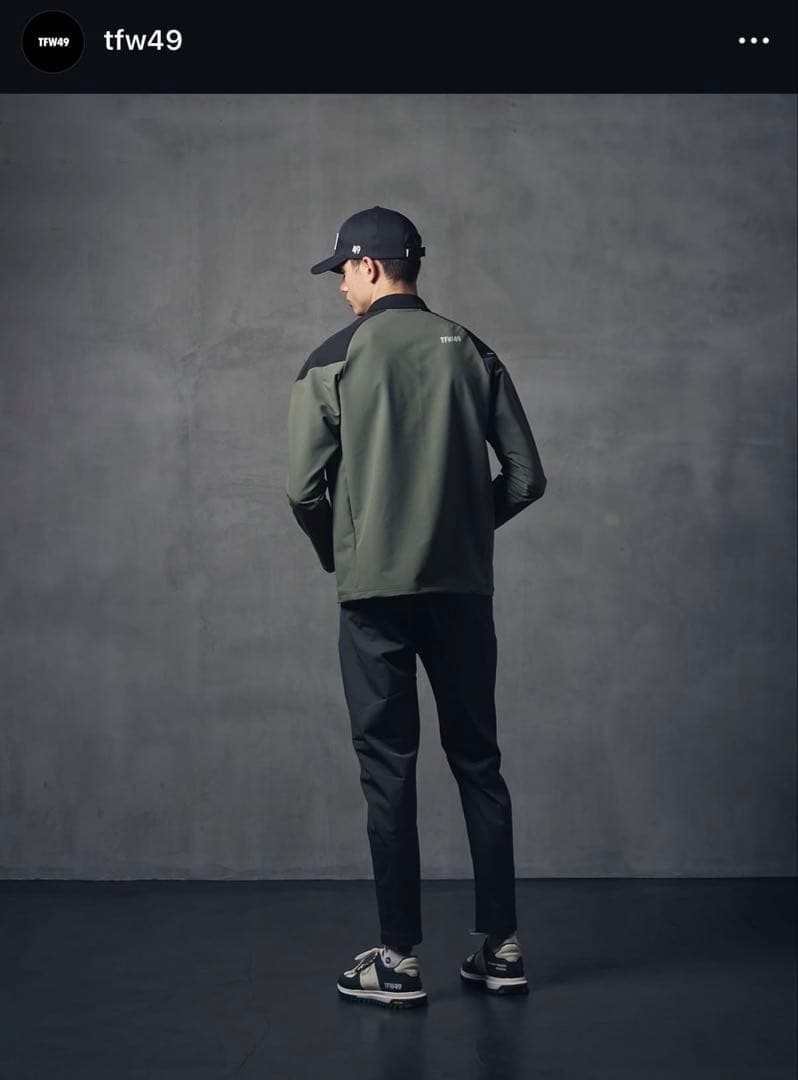 新品【定価3.1万】TFW49 / LONG SLEEVE POLO ポロシャツ