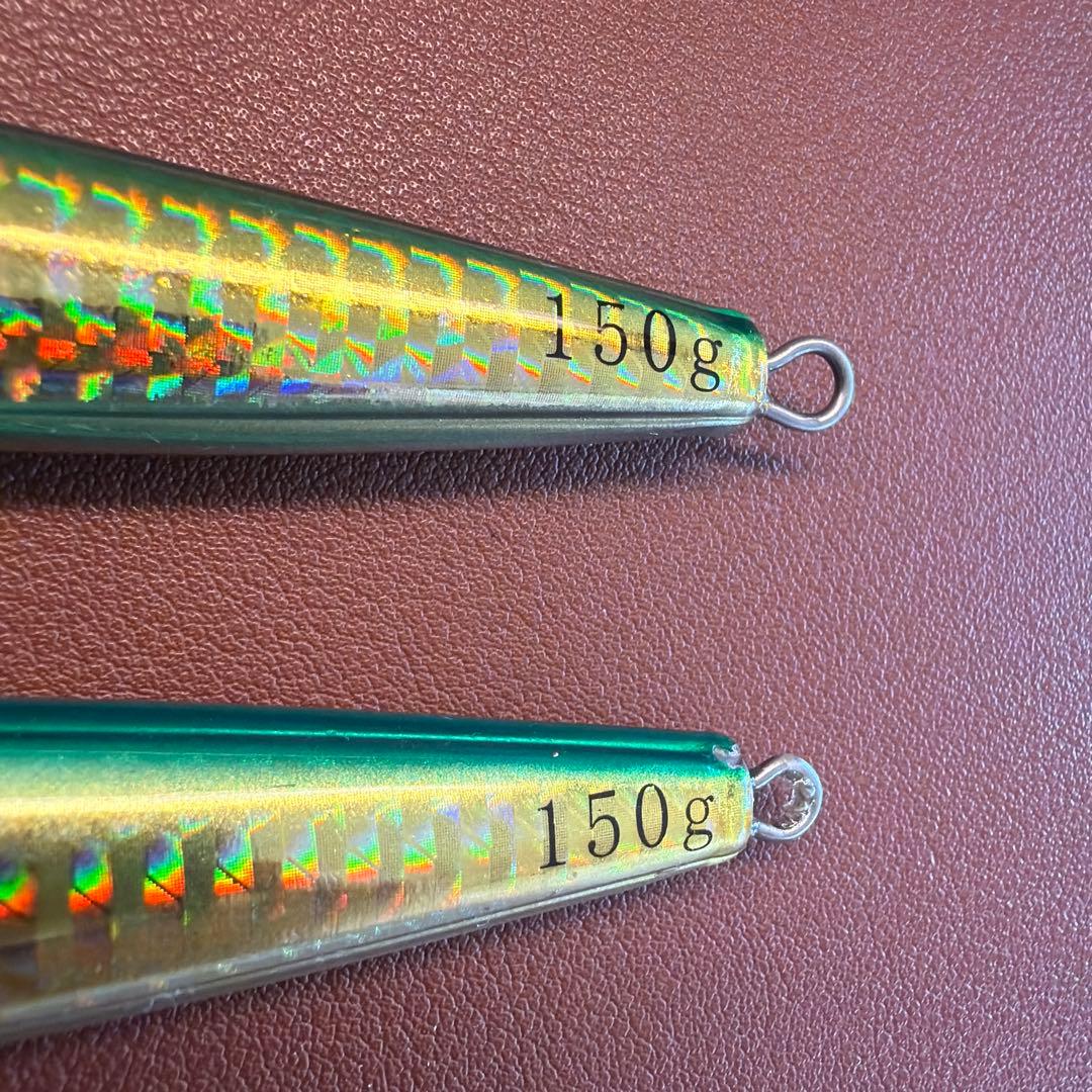 TGベイト 150g 緑金　2本セット