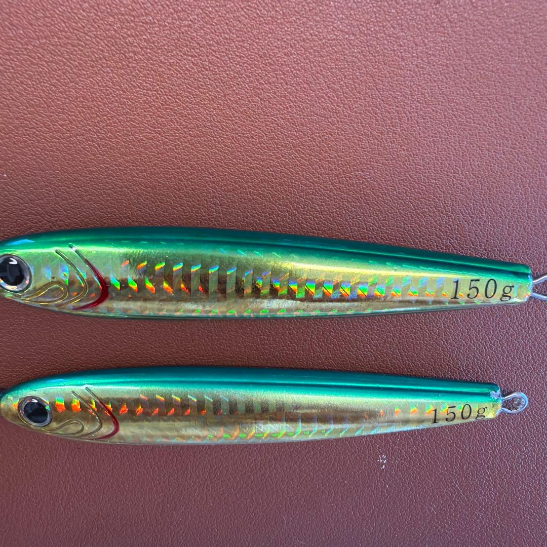 TGベイト 150g 緑金　2本セット