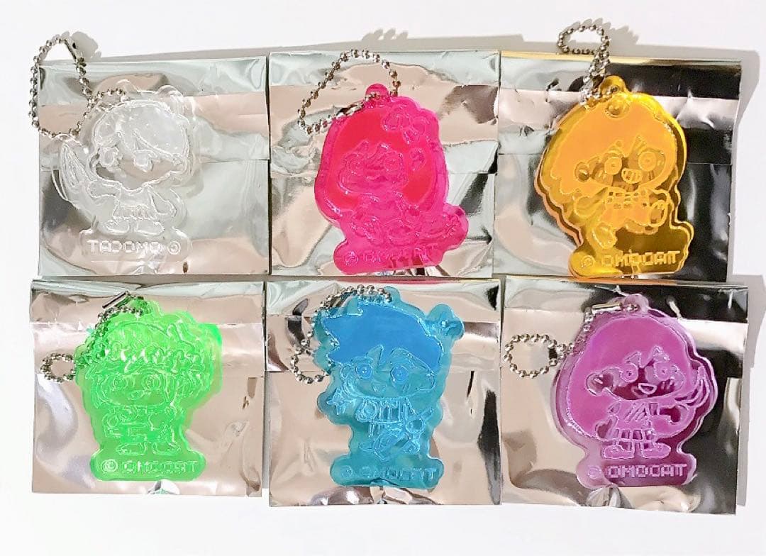 OMORI展 オモリ 原画展 リフレクティブキーホルダー 全種類セット