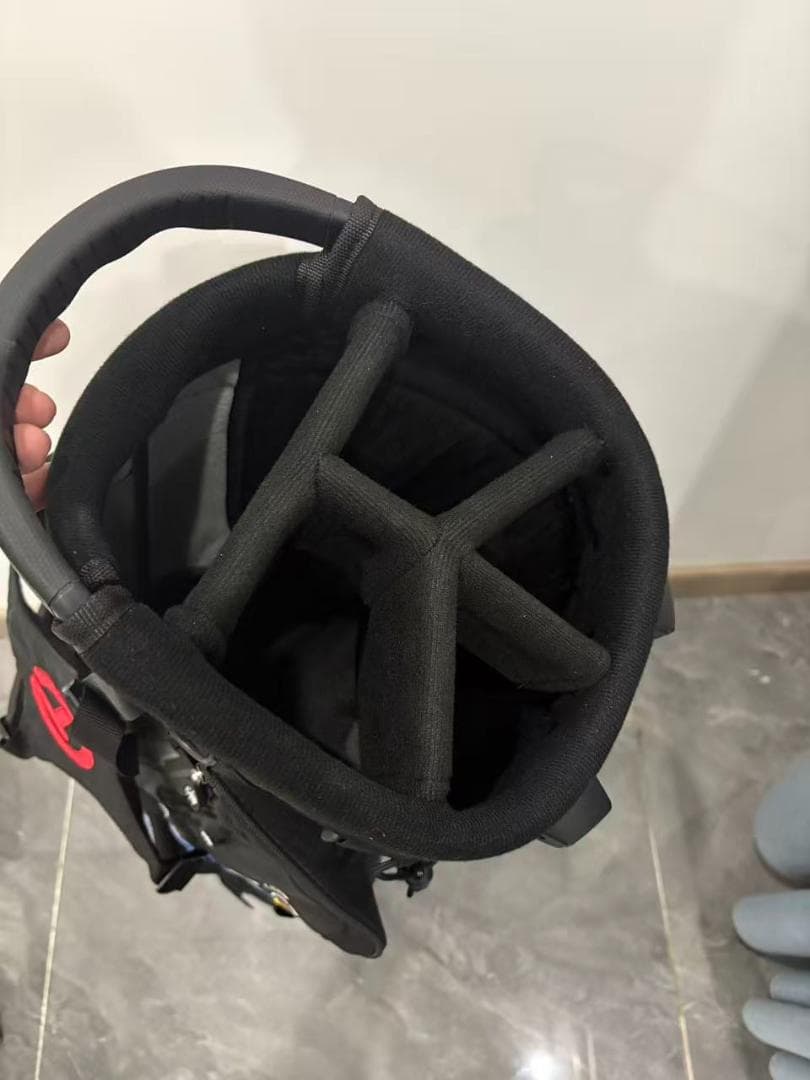 スコッティキャメロン　キャディバッグ　スタンド式　黒