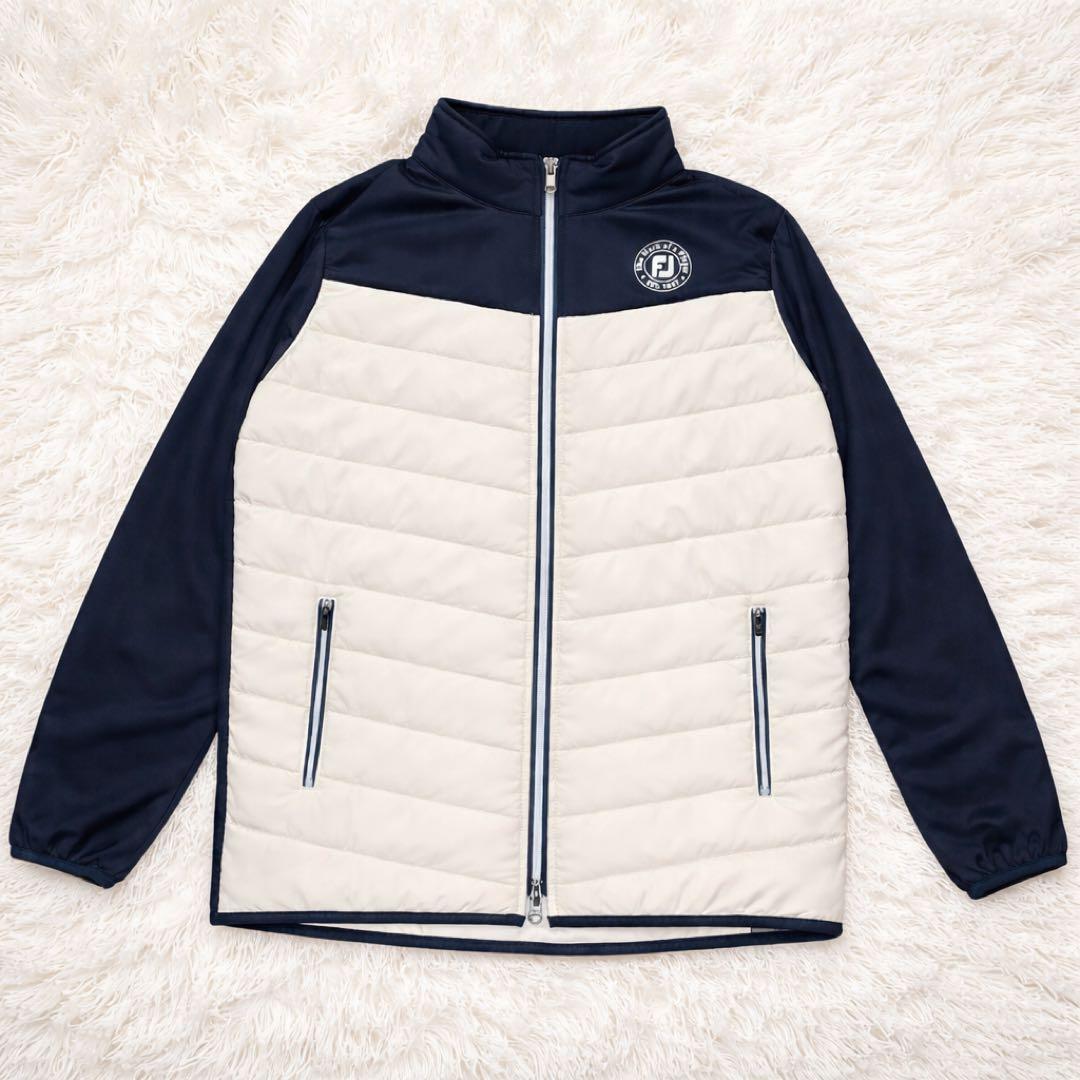 【美品】FOOT JOY フットジョイ　中綿ジャケット　ブルゾン　Lサイズ