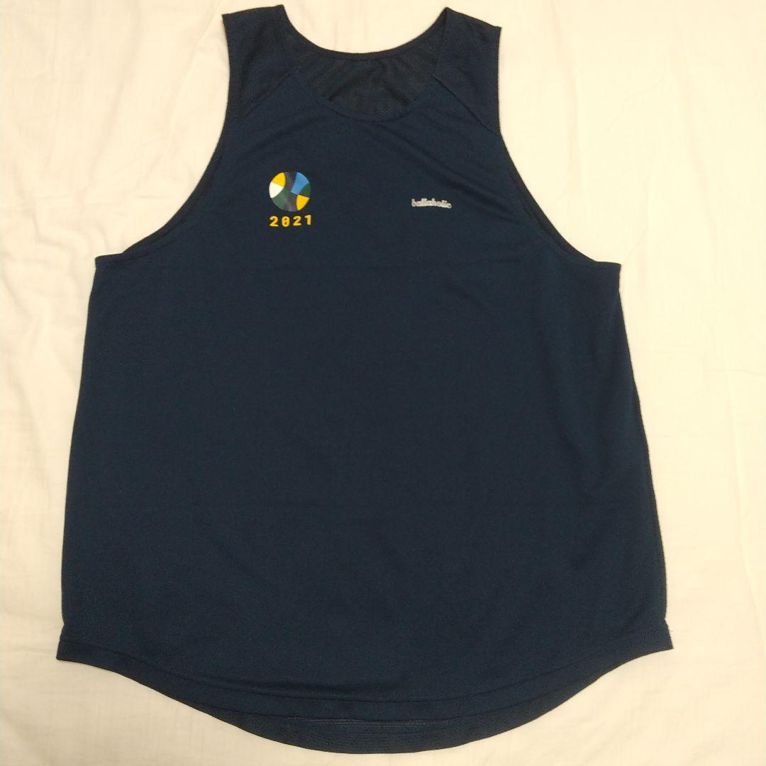 ballaholic asics tank top サイズXL