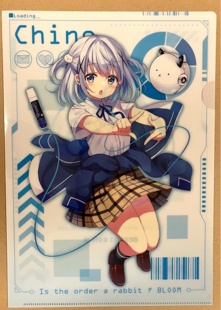 ご注文はうさぎですか クリアファイル マルイ 限定 5種 コンプ セット