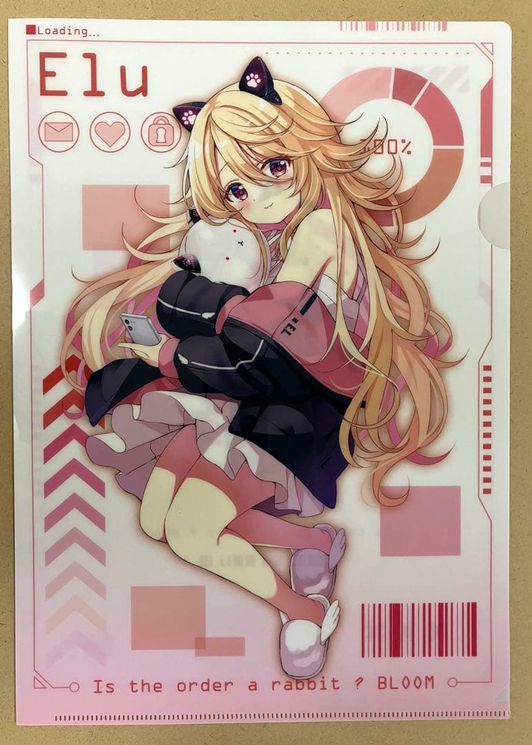 ご注文はうさぎですか クリアファイル マルイ 限定 5種 コンプ セット