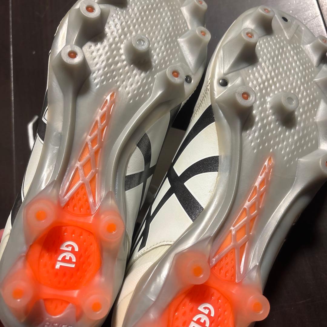 ASICS DS LIGHT サッカーシューズ 25.5cm ホワイト