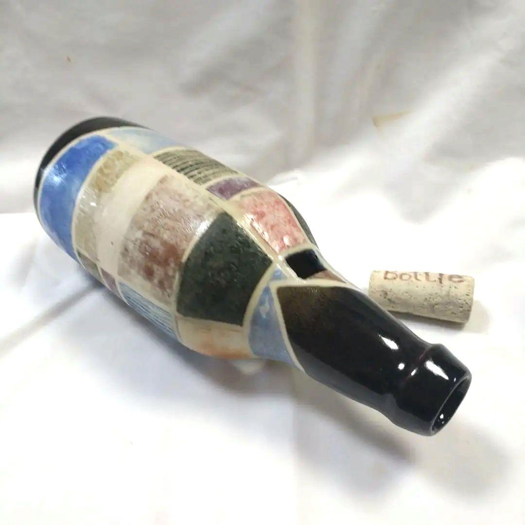 Bottle花器陶器（ディスペンサー)香りをキープ&花器