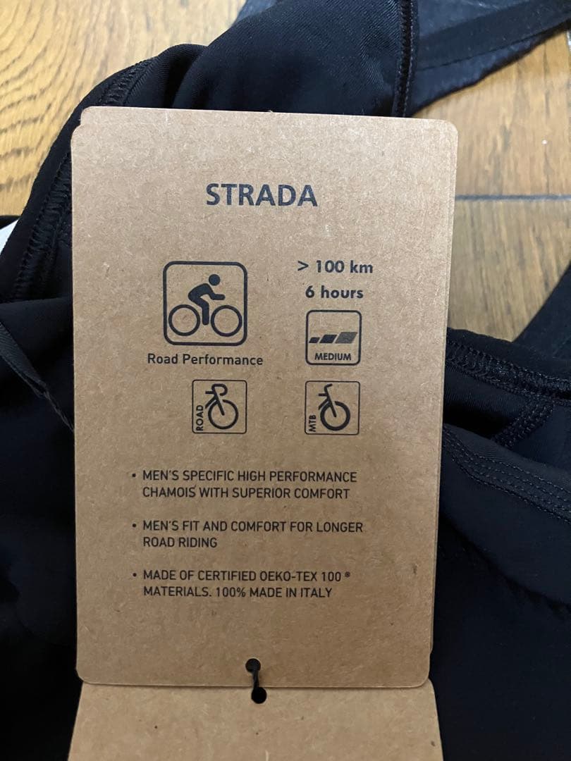 新品　SHIMANO ブラック ビブタイツ Asia L