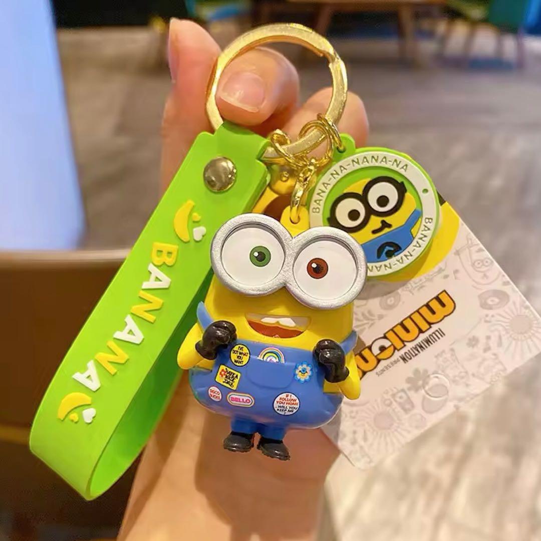 5個セット❣️Minions ミニオンズ キーホルダー ストラップ