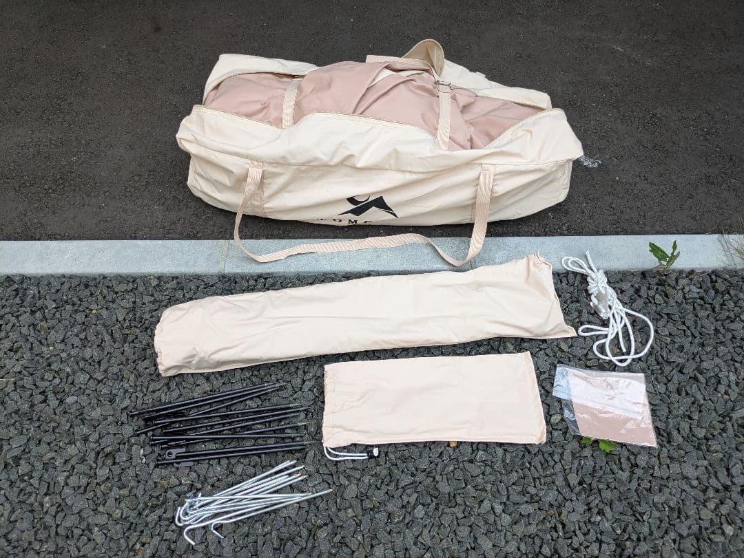 TOMOUNT ベルテント3m TC ポリコットン