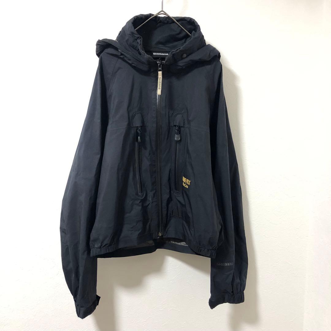 SHIMANO GORE-TEX PacLite ブラック Mサイズ 短丈