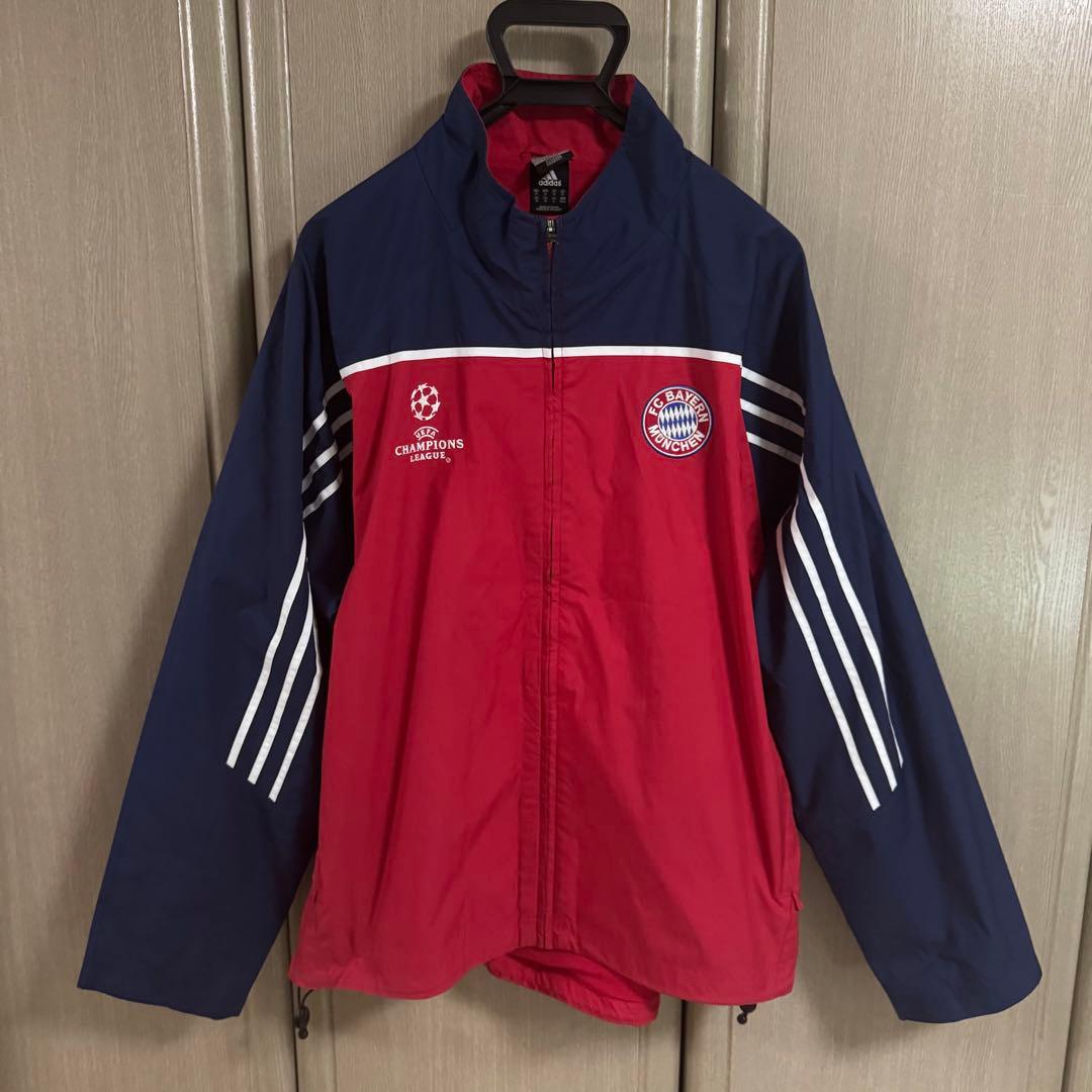 adidas/アディダス バイエルン・ミュンヘン トラックジャケット Oサイズ