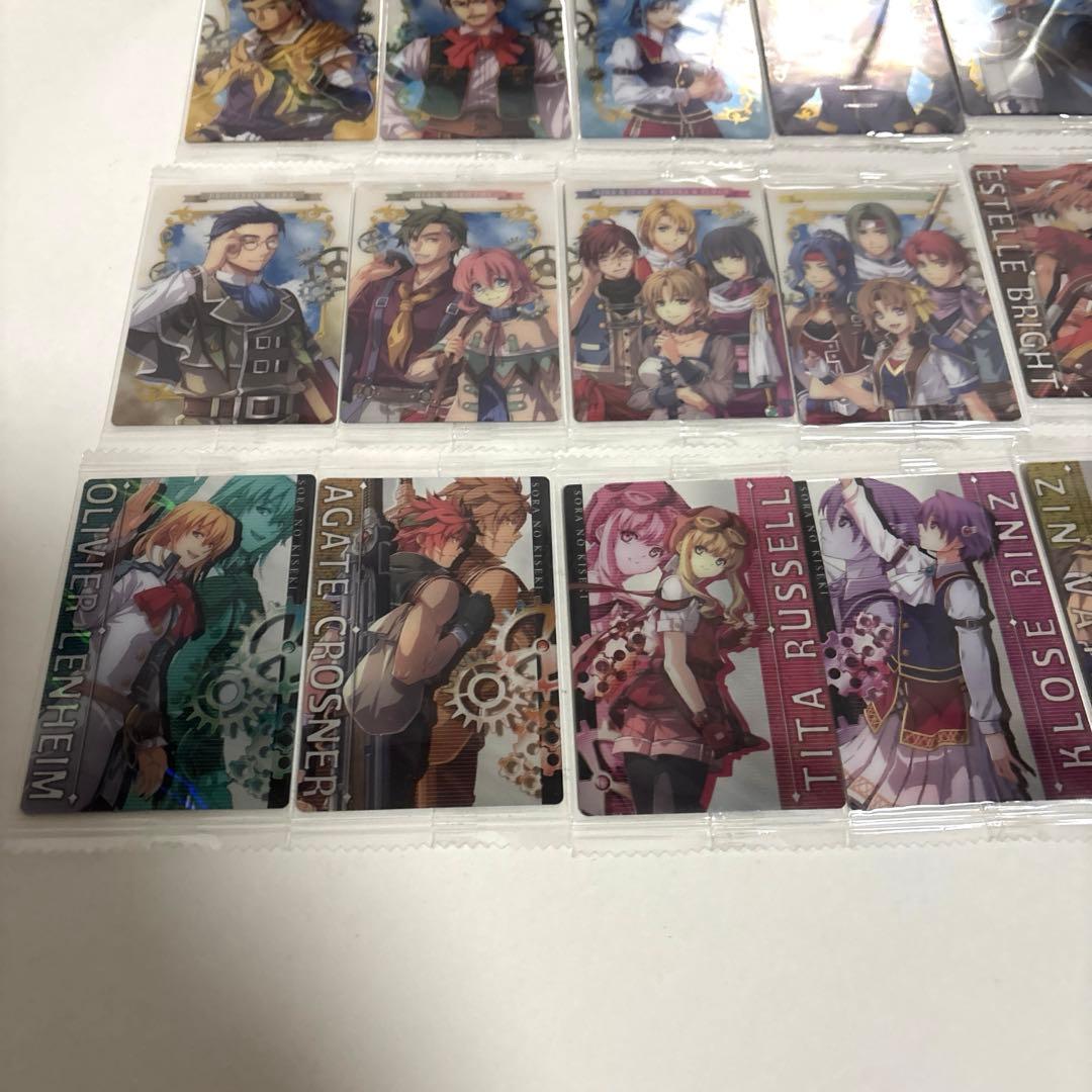 空の軌跡　the 1st　 ウエハース　フルコンプ　全28種　キービジュアル