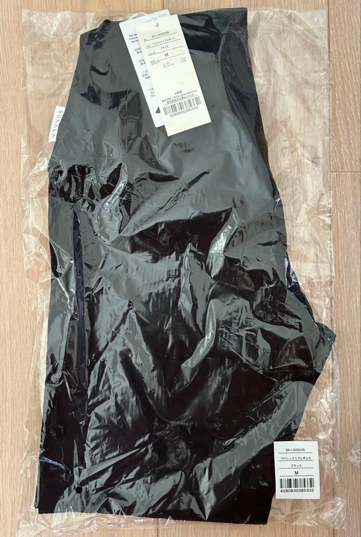 【SUKALA】ベーシックリブレギンス　M 新品　未使用　ブラック