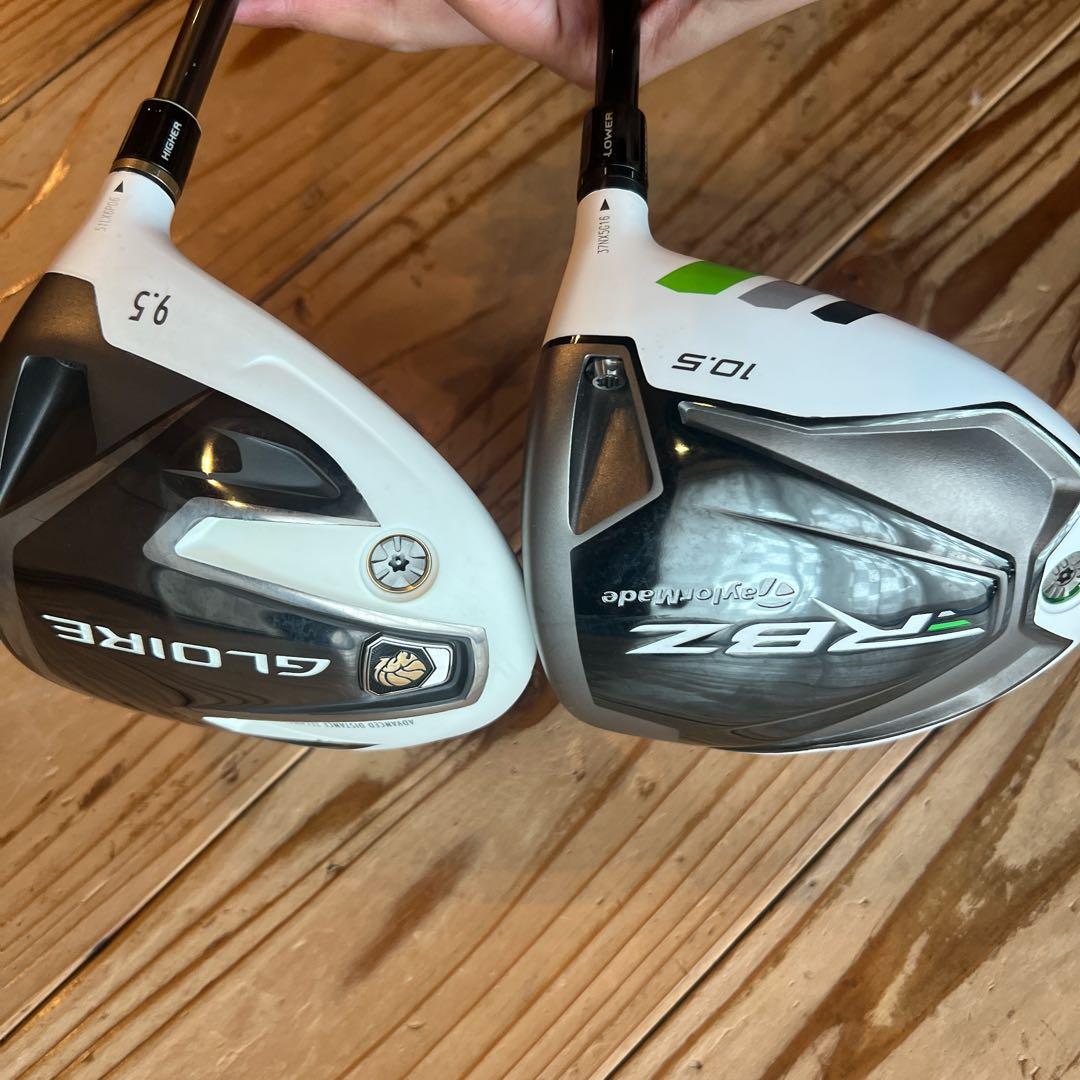 テーラーメイド ドライバー 2本セット GLOIRE RBZ ゴルフクラブ
