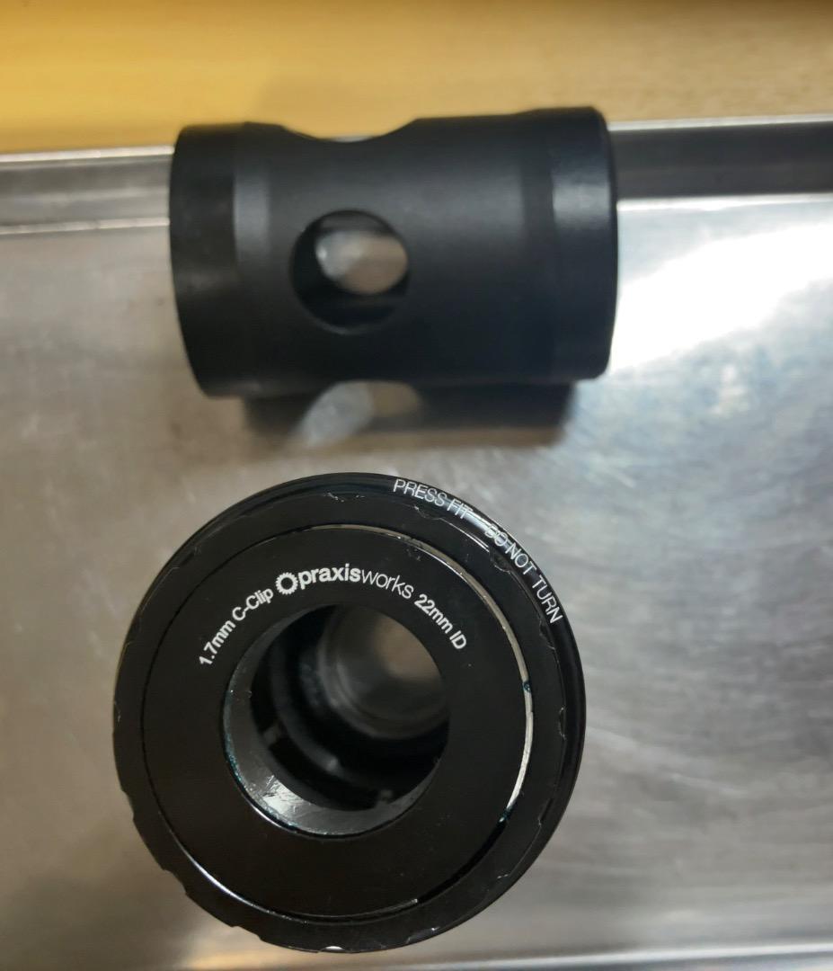 praxisworks BB BB30/PF30 GXP 68mm 組付のみ！