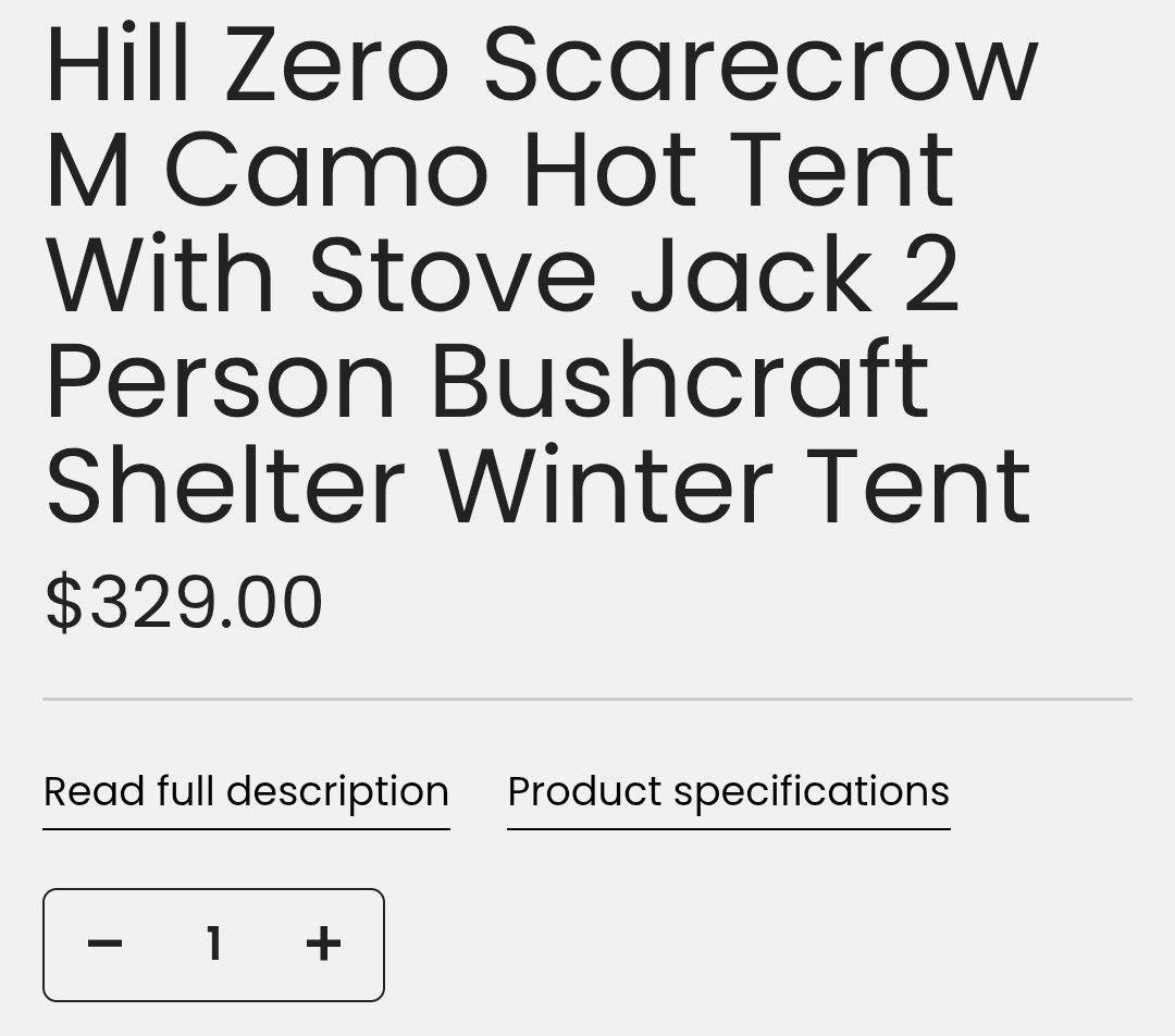 ☆国内未発売 Hill Zero Scarecrow 希少 タイガーカモ柄