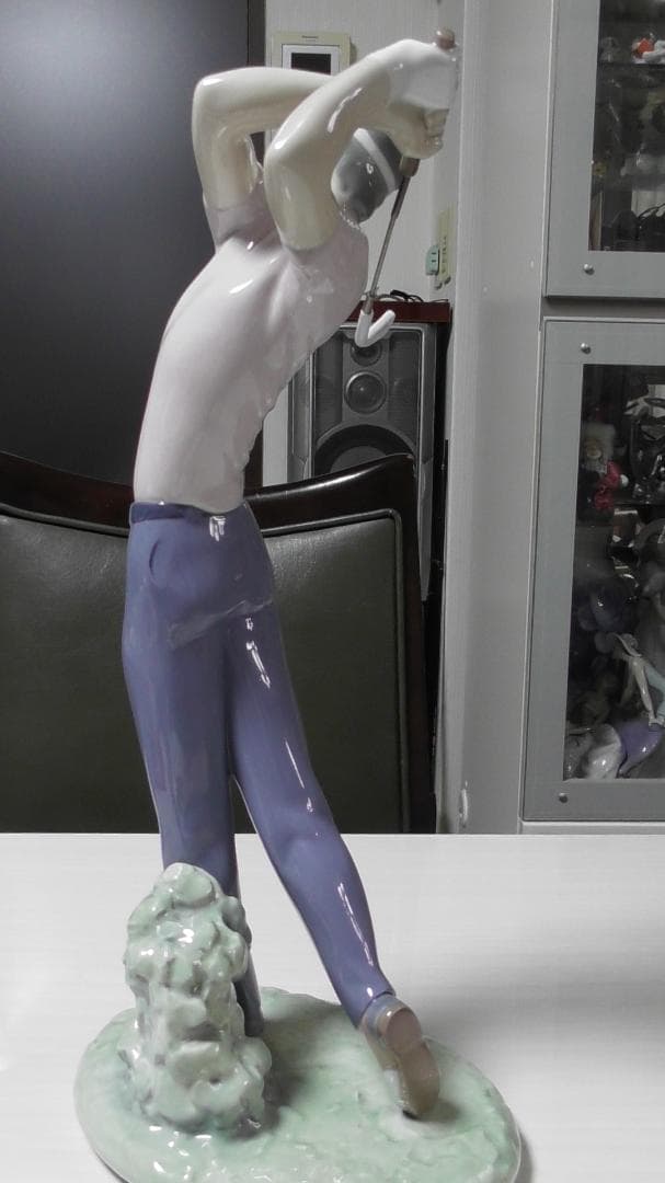 LLADRO　リヤドロ　【ゴルファー】2　リアドロ　インテリア　陶器　Ｌ505