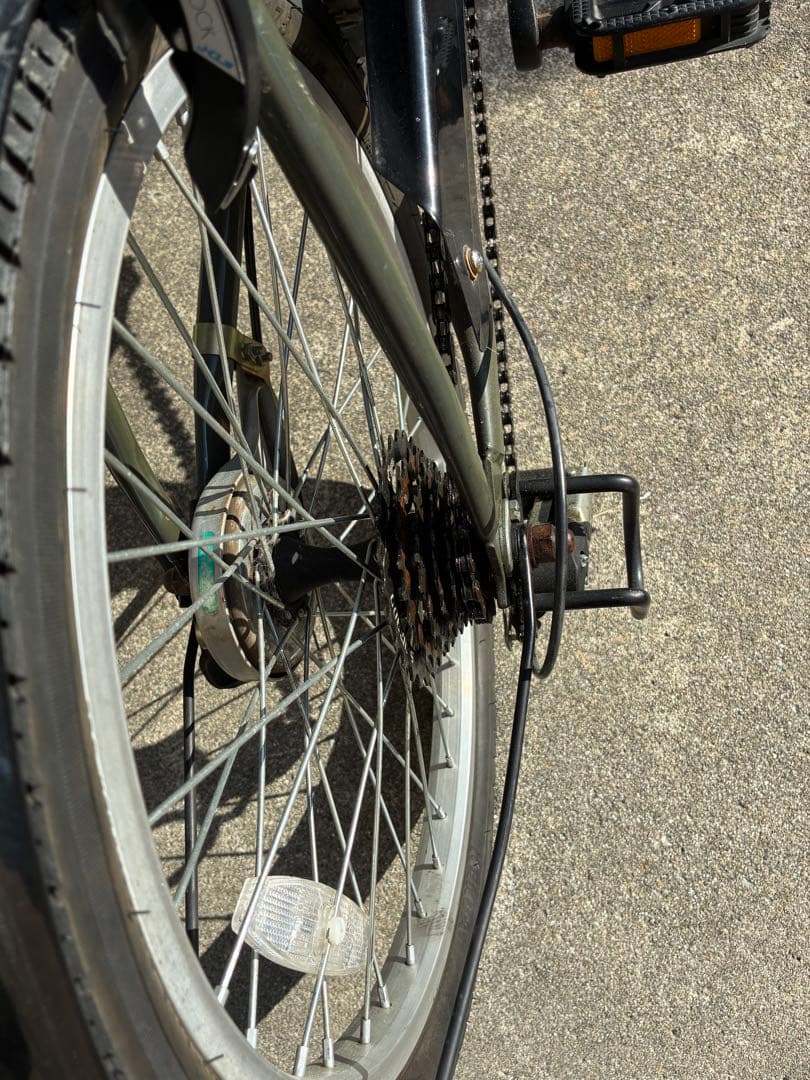 アイジュ、パスピエ20R電動アシスト自転車 折りたたみ