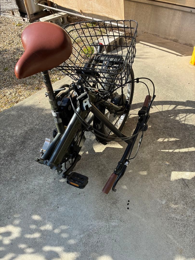 アイジュ、パスピエ20R電動アシスト自転車 折りたたみ