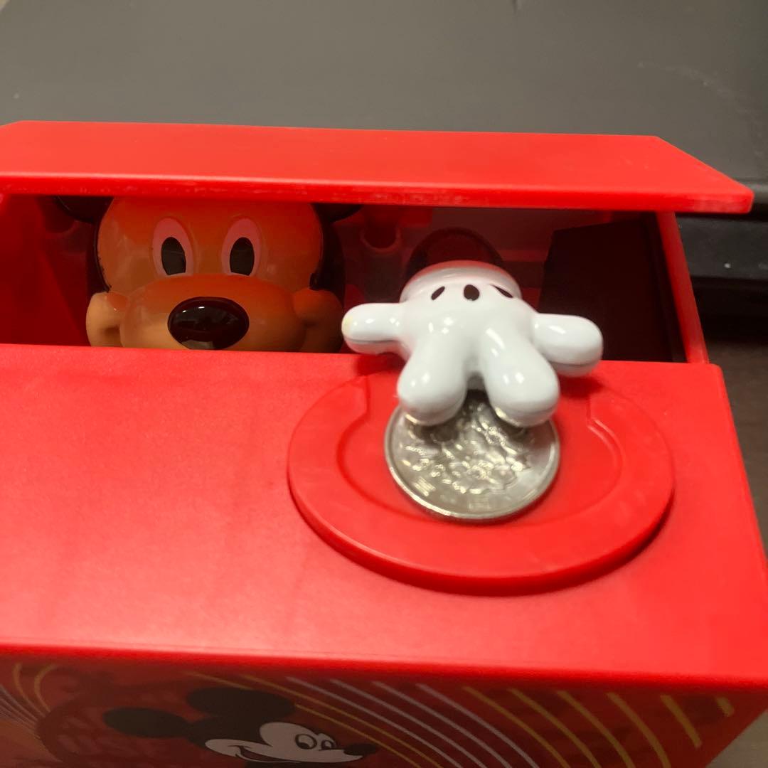 ディズニー　ミッキーマウス 貯金箱