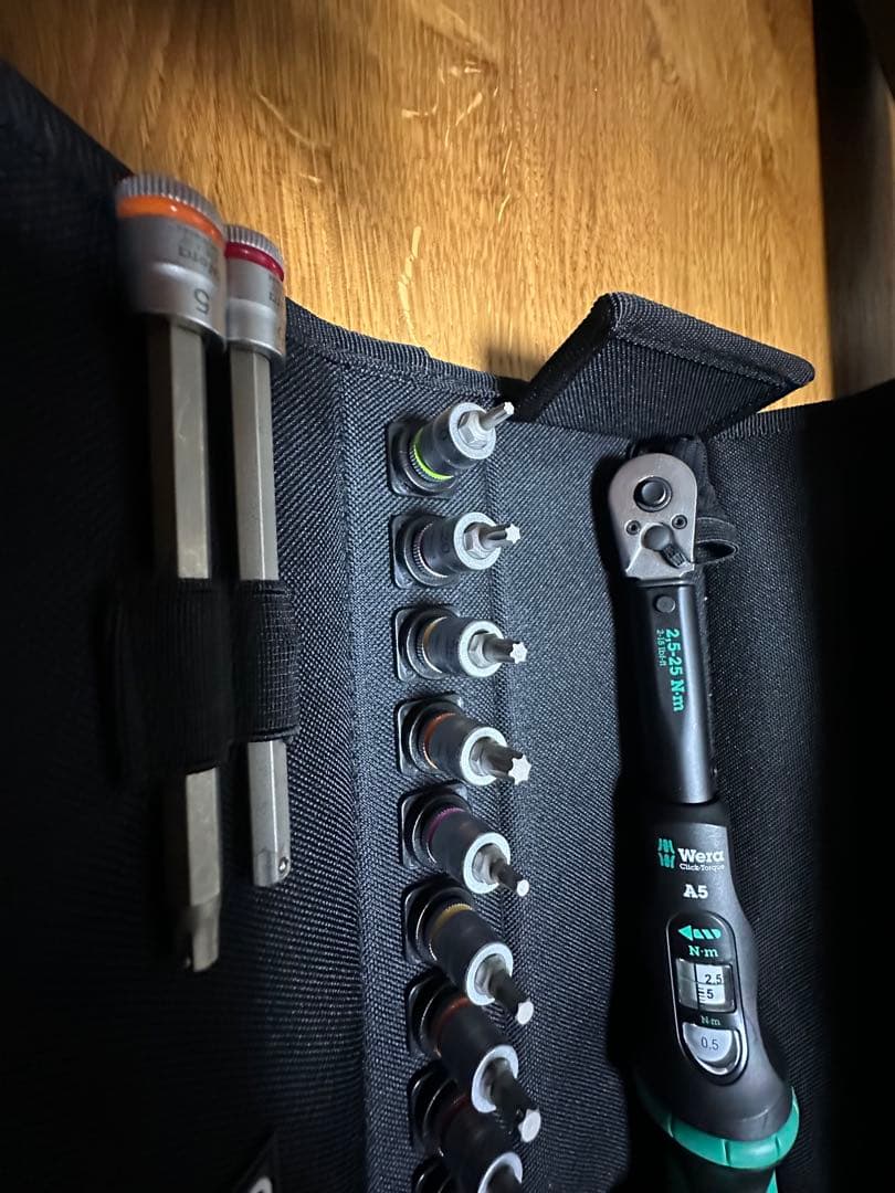 WERA 自転車セット　トルク１