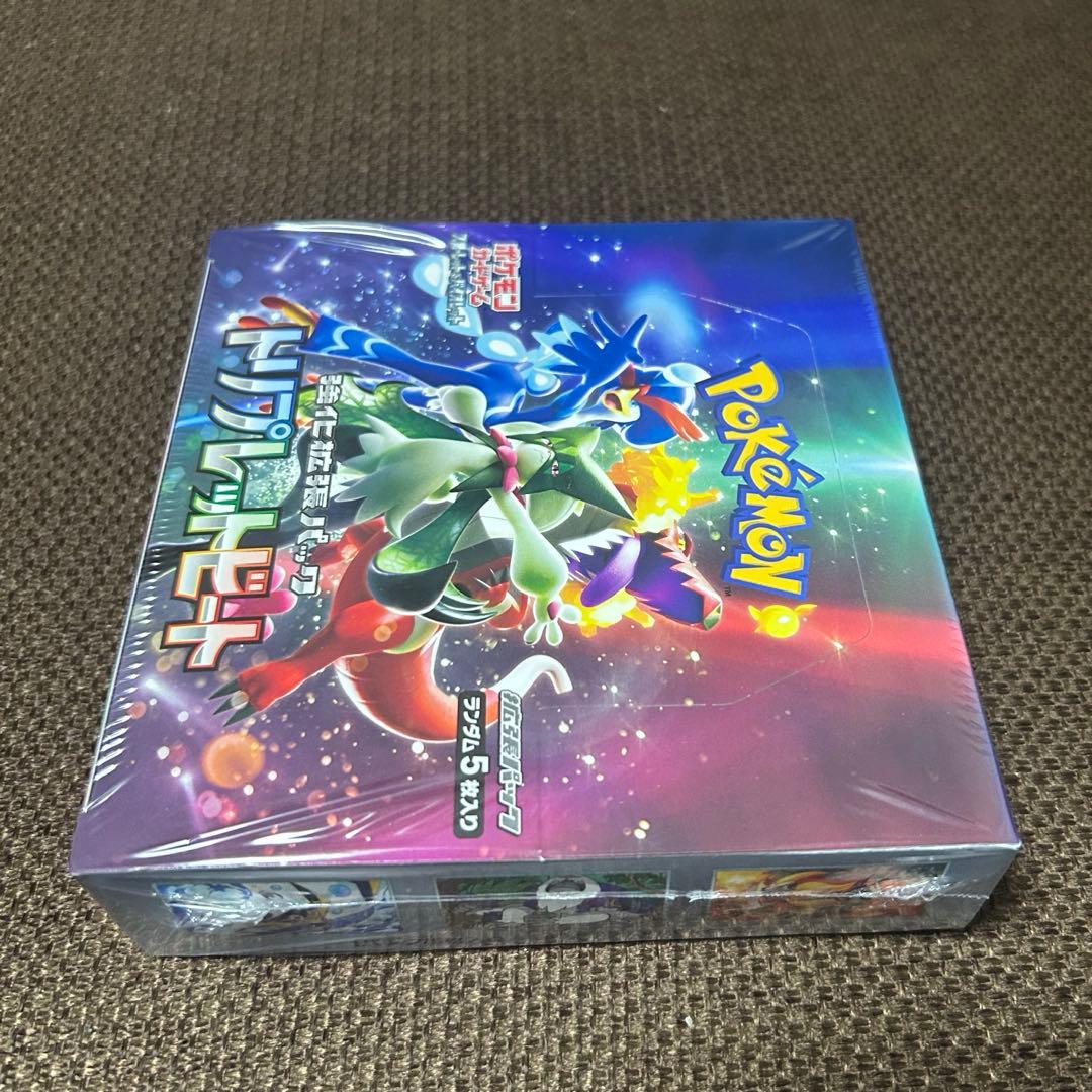 新品未開封！ポケモンカードゲーム トリプレットビート 1BOX シュリンク付き