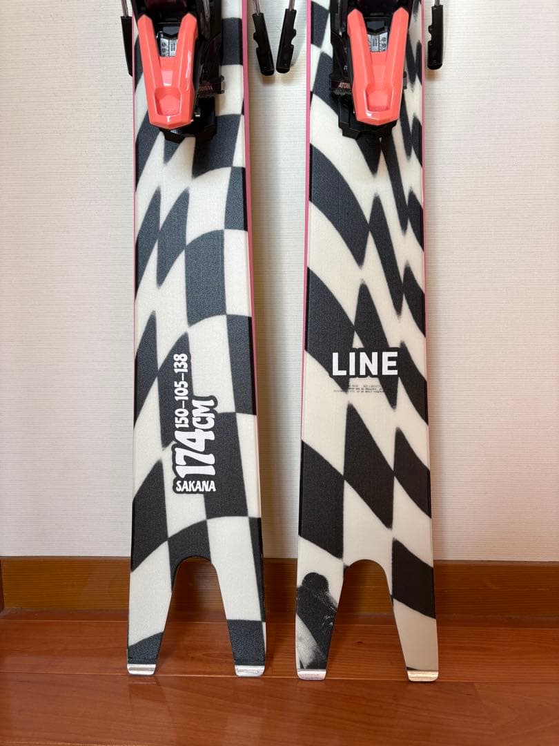 2026モデル LINE SAKANA サカナ 174cm ビンディング付き
