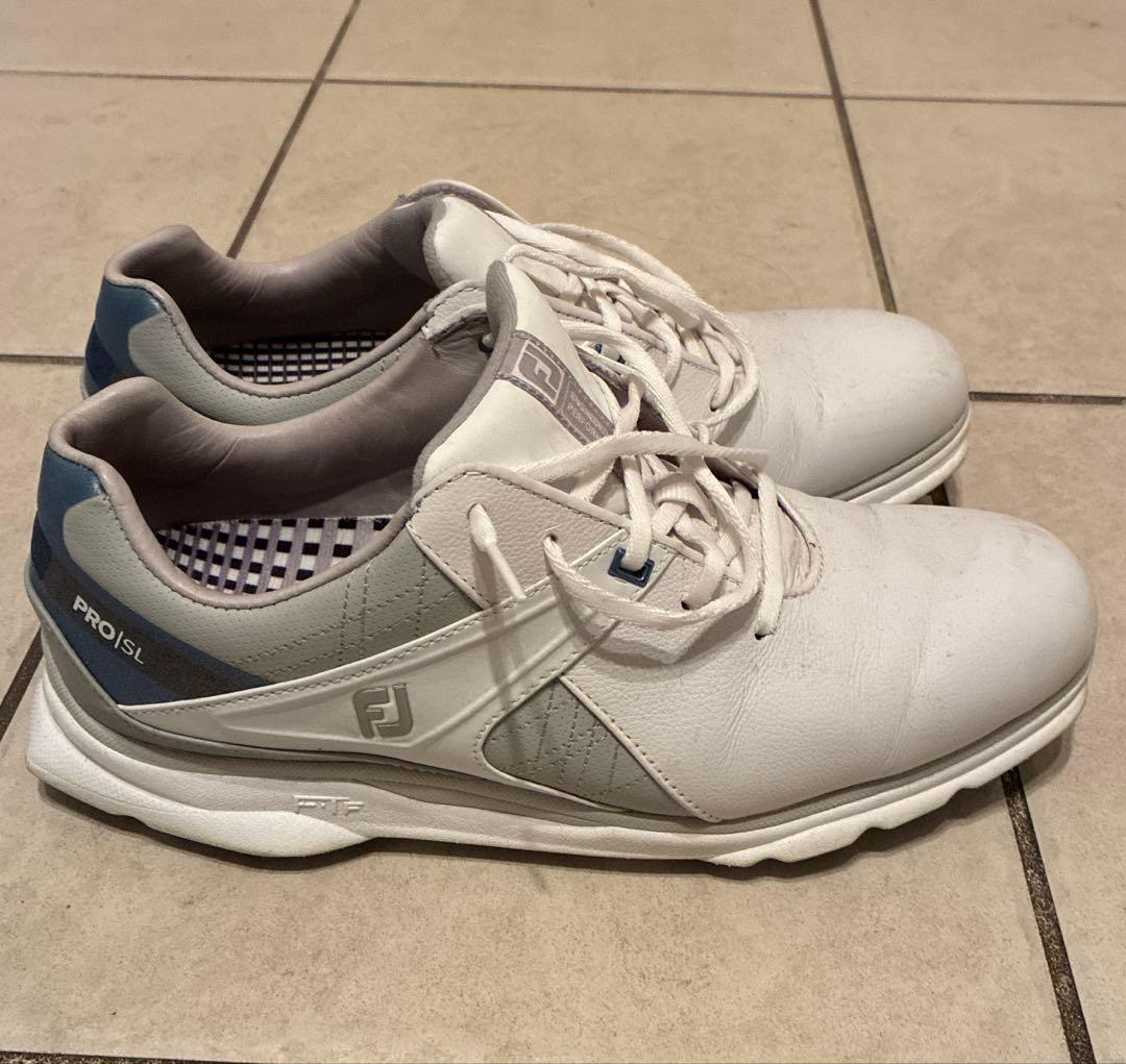 FOOTJOY PRO SL ゴルフシューズ白　27.5cm フットジョイ