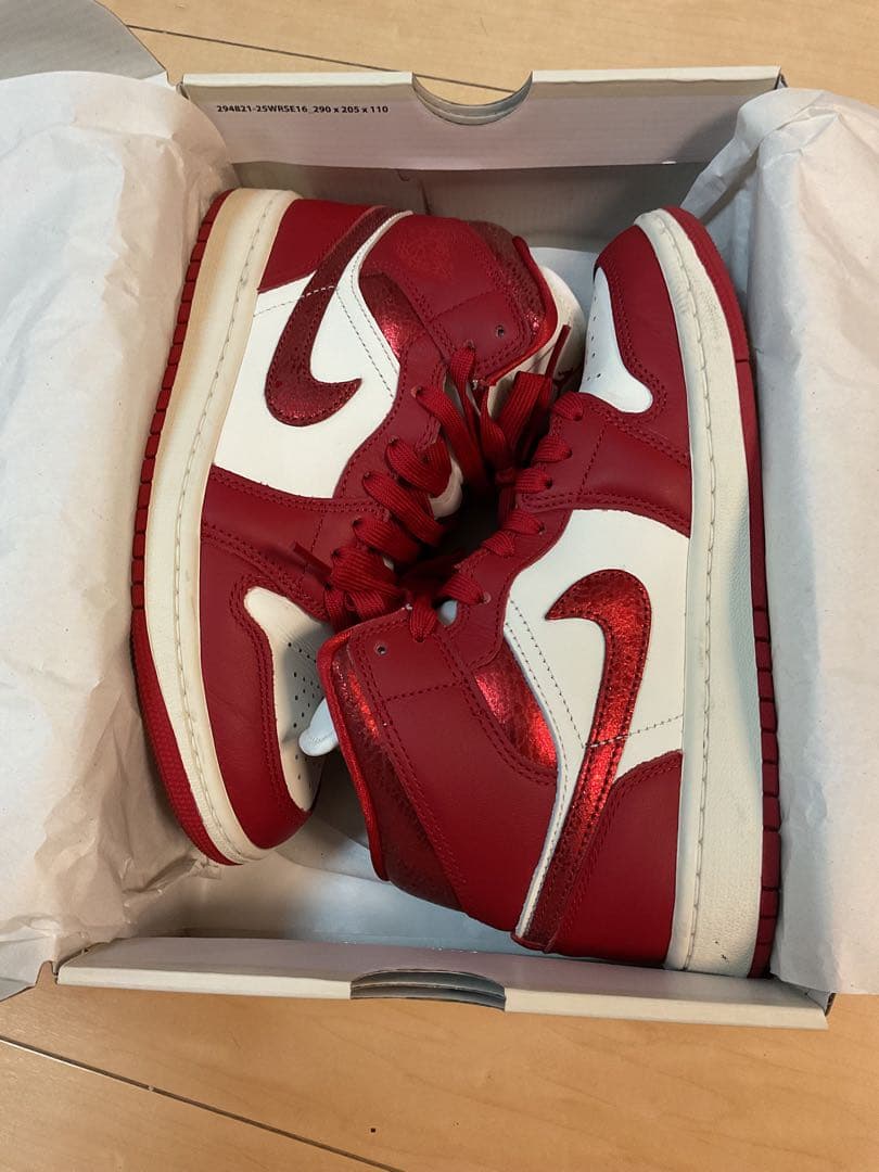 Nike Air Jordan 1 ミッド SE セイル　24.5cm 美品