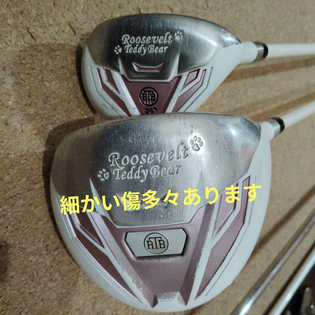 ゴルフバッグとクラブ