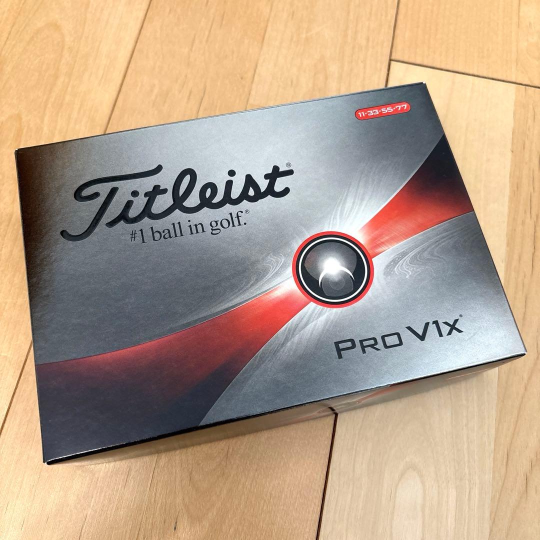 【最終価格】タイトリスト PRO V1x 白 2ダース