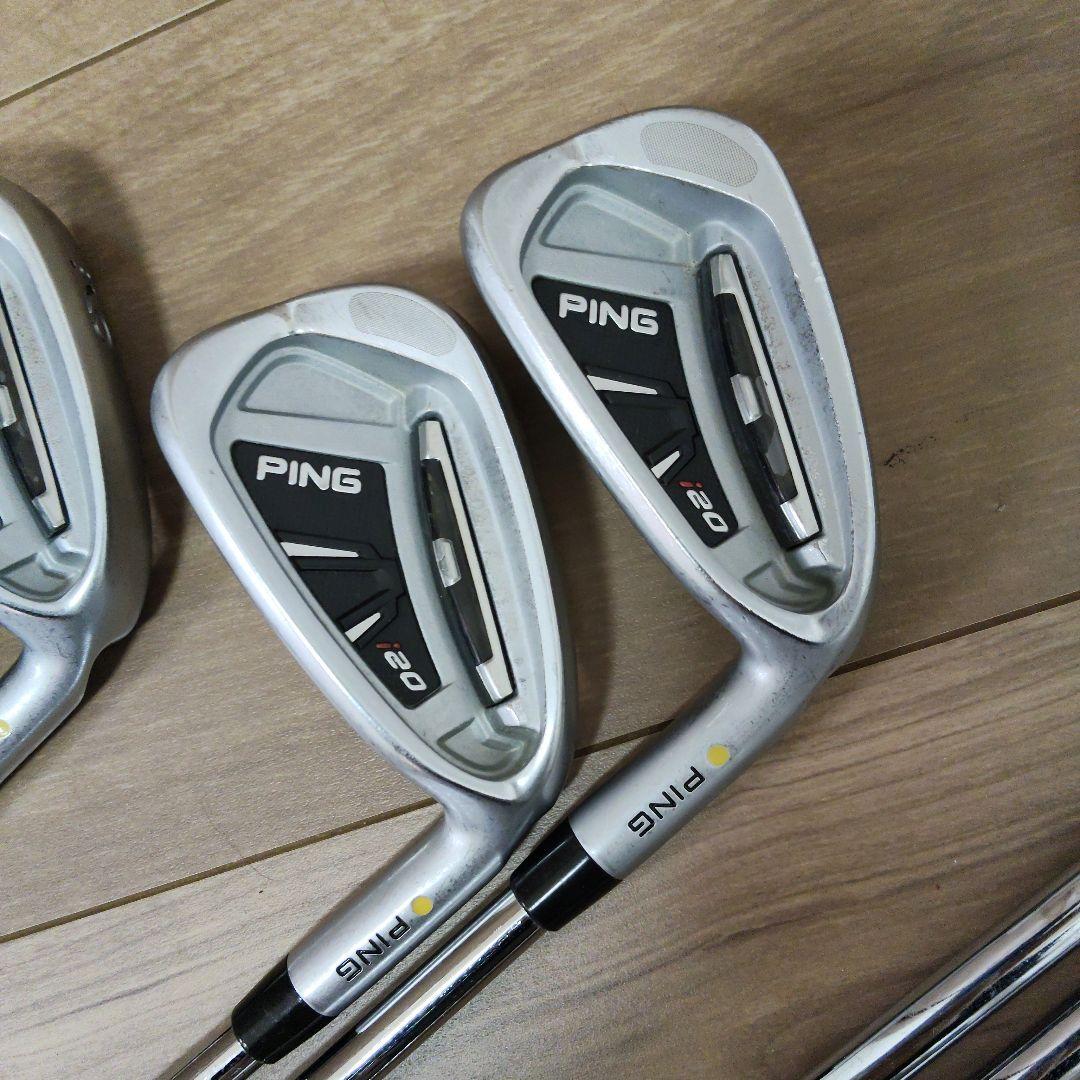 PING i20 CFS Sシャフト アイアンセット 5〜W 計6本