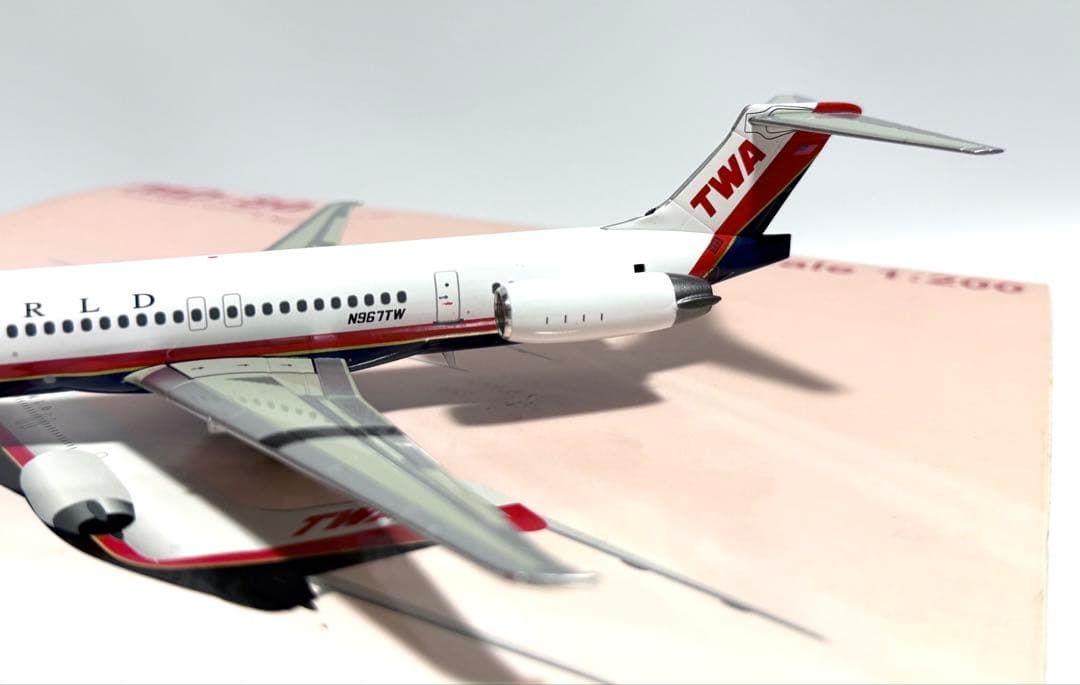 航空機・ヘリコプター Jet-X 1/200 MD-80 TWA