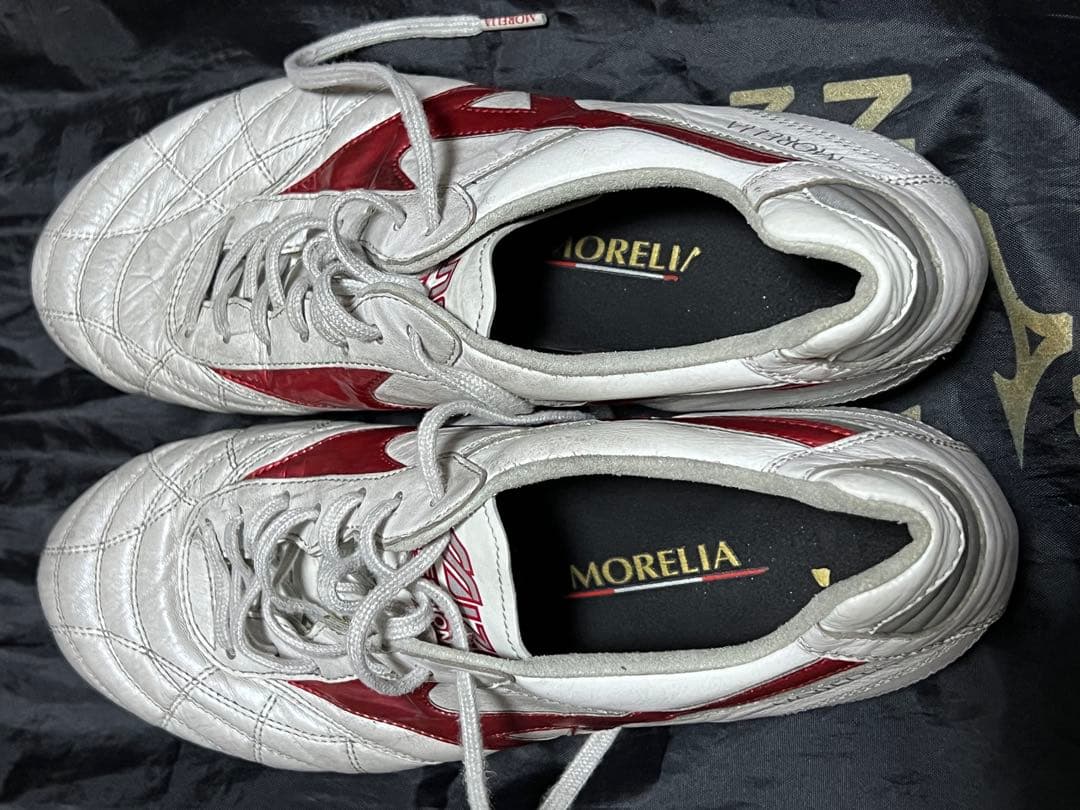 【25.5cm‼️】MORELIA Ⅱ JAPAN AG モレリア2 白×赤