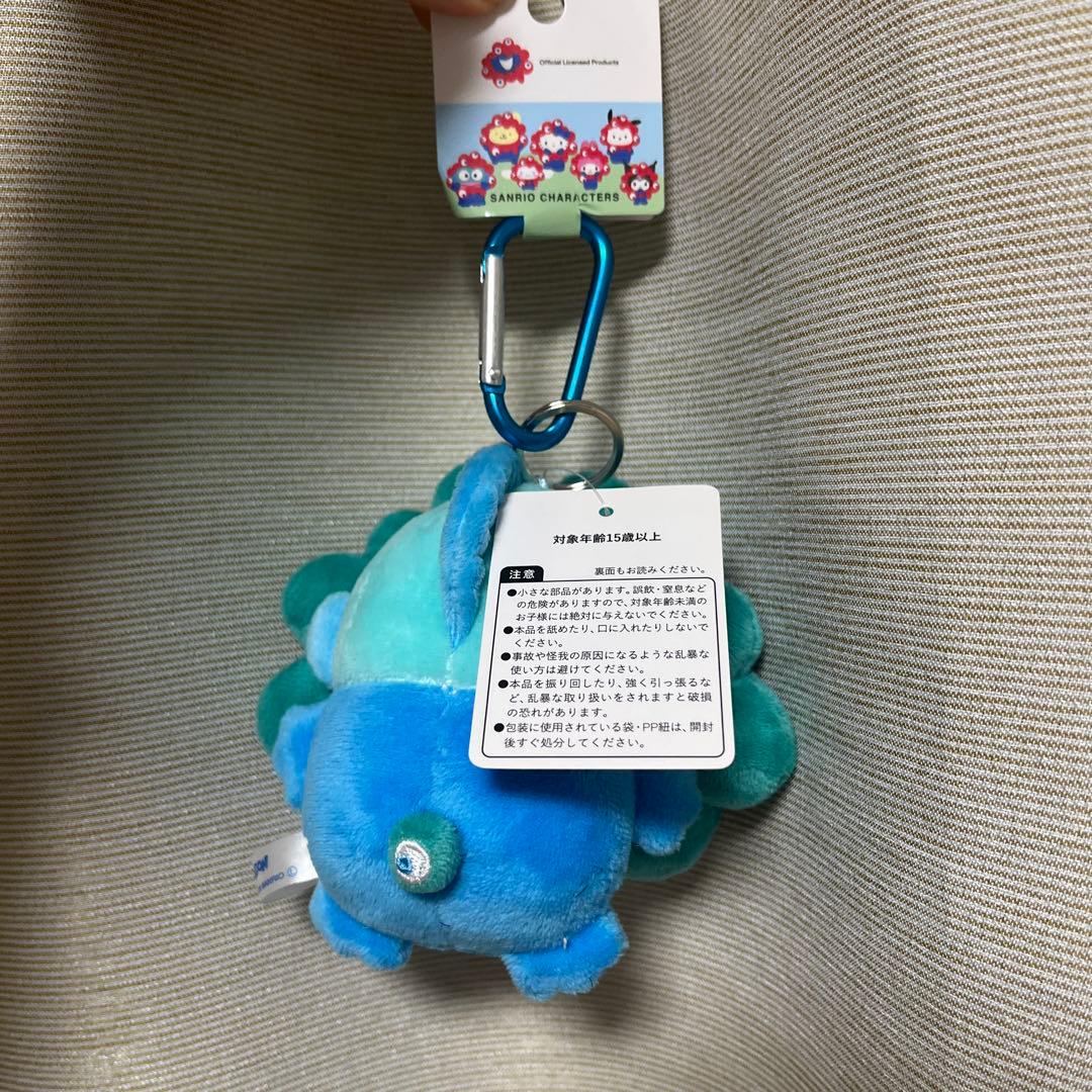 ハンギョドン サンリオキャラクター ぬいぐるみキーホルダー　大阪万博