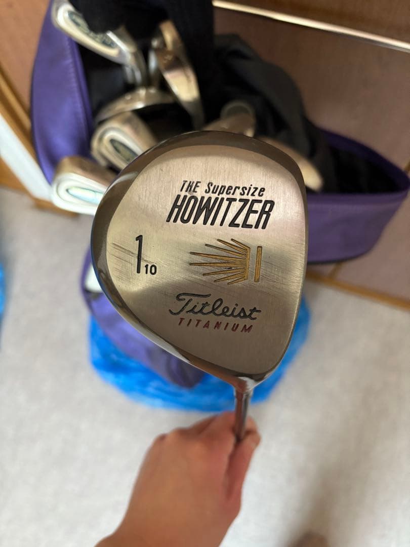 Titleist ゴルフバッグ　ドライバーアイアンセット