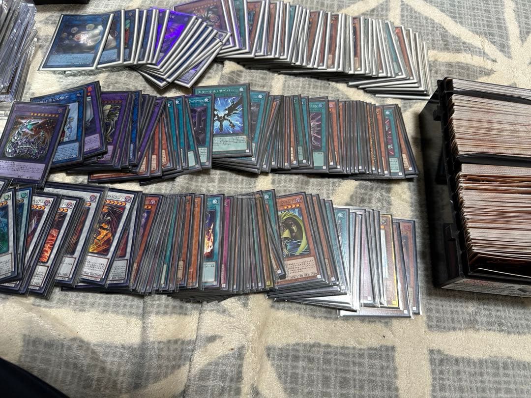 【まとめ売り】遊戯王 引退品セット 構築済みデッキ/未開封BOX/初期レア有