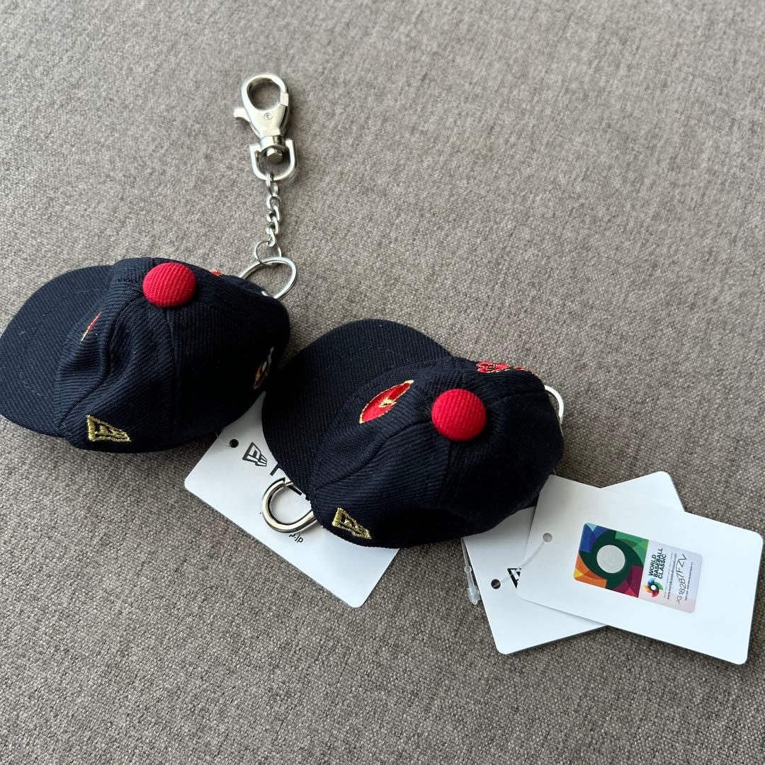 WBC 大谷翔平NEW ERA キャップ型キーホルダー 2個セット　新品タグ付き