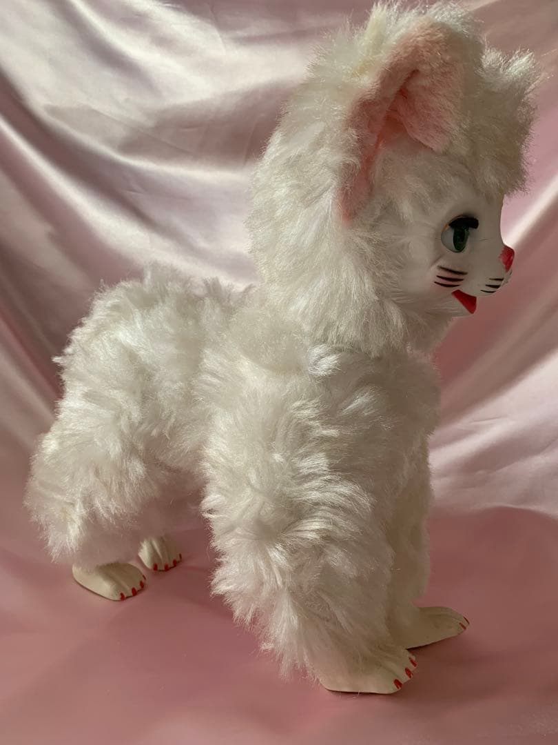ビンテージドール　ラバーフェイスドール　キャット　キティ　cat kitty