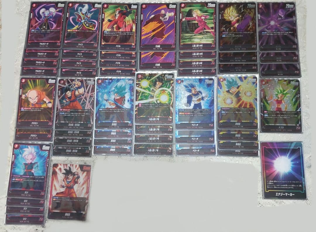 ドラゴンボール あの世悟空デッキと赤悟空デッキ