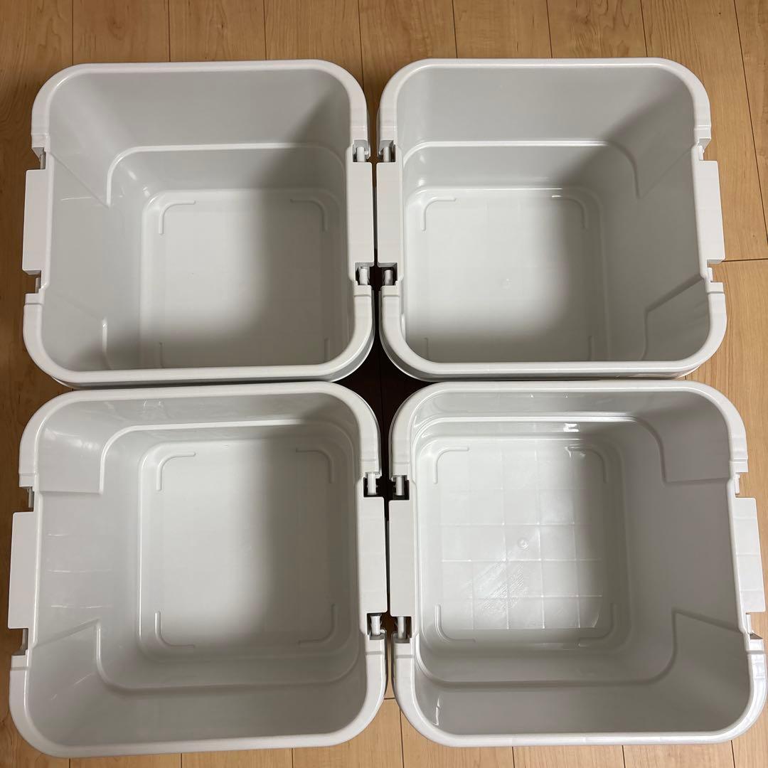【3/18まで出品】無印良品 頑丈収納ボックス 小 4個セット
