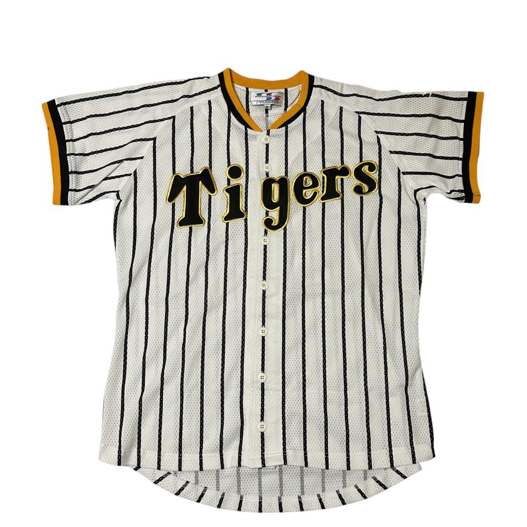【美品】阪神タイガース ユニフォーム 背番号無し シャープ産業 復刻 サイズ M