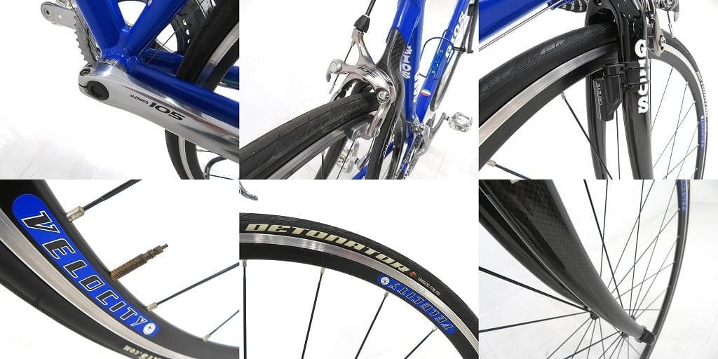 GIOS ジオス　ロードバイク　カーボン　105　自転車　51サイズ