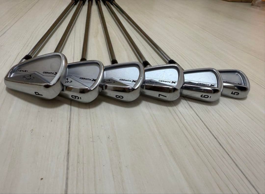 Callaway X Forged STARアイアン 5-Pセット