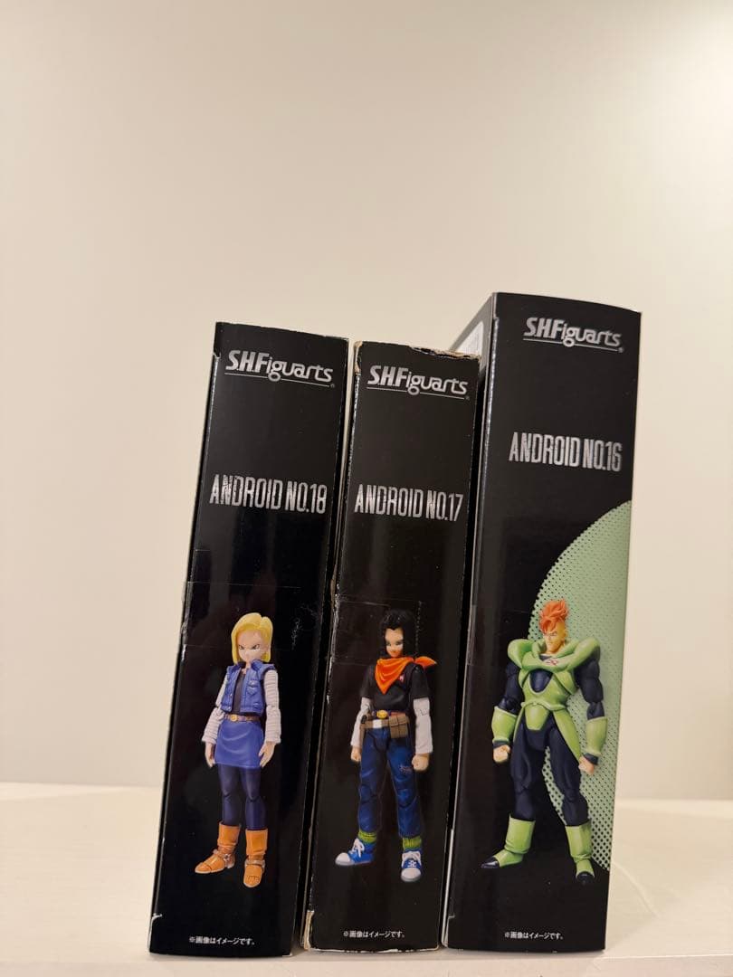 ドラゴンボール　フィギュア　人造人間　16号　17号　18号　国内正規品　開封品